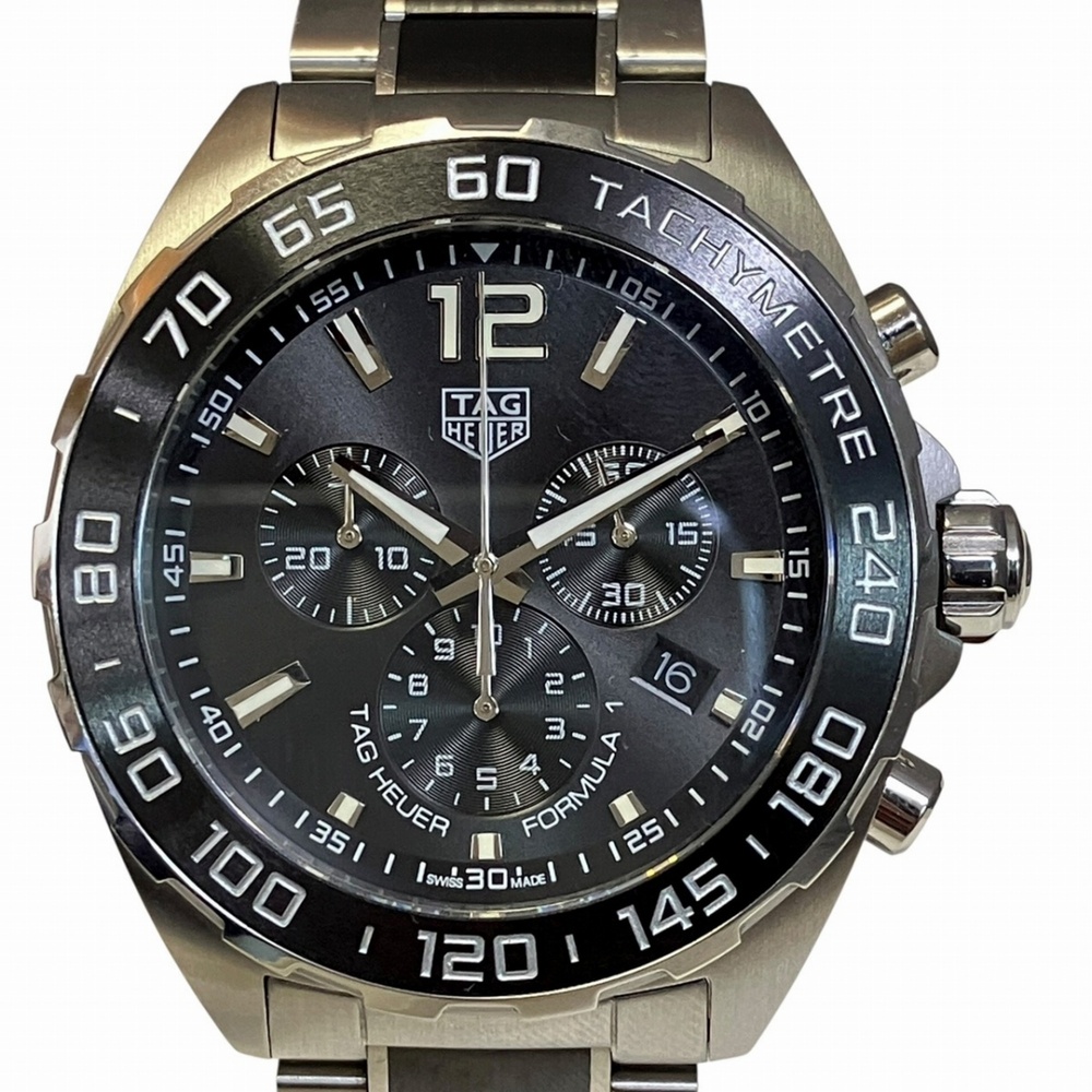 TAG Heuer Formula 1 Watch, Total Weight 162.1g, Stainless Steel, Quartz, Blac...